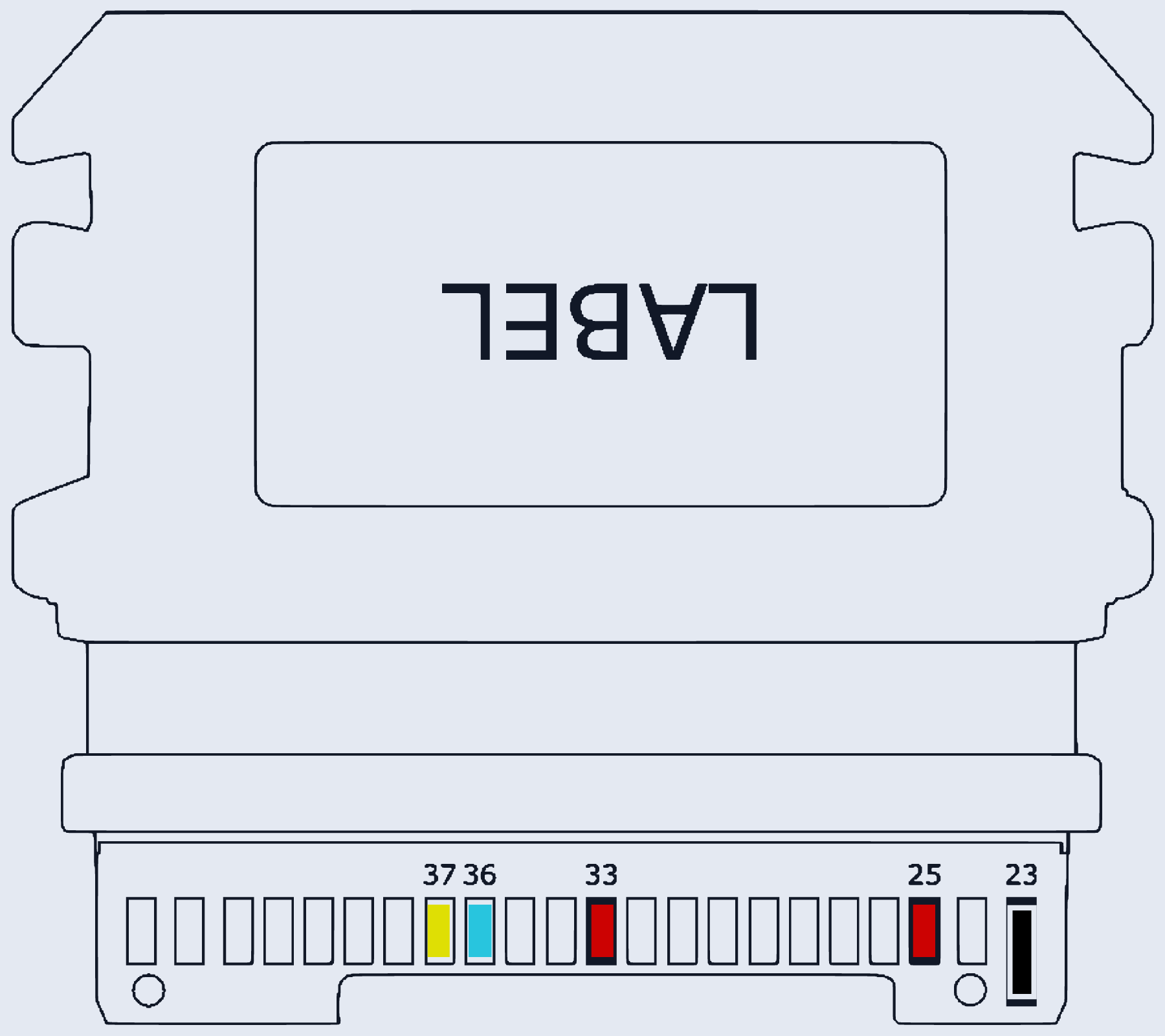 Распиновка Bosch MG1CA094 (KTM) — схема разъёма