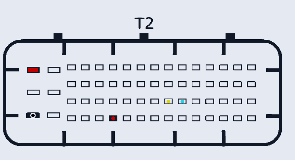 Распиновка DCM3.3+ (JCB) — схема разъёма
