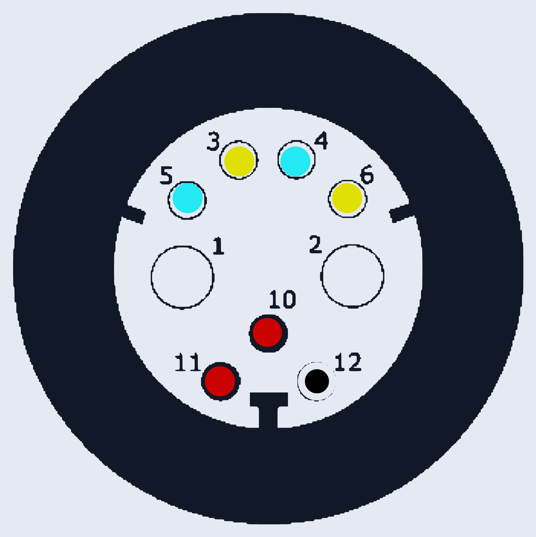 Распиновка 9AT/9HAT (HYCET) TCU (Haval/Tank) — схема разъёма